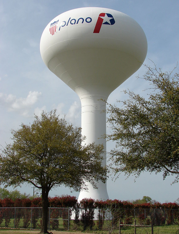 Plano water tower 